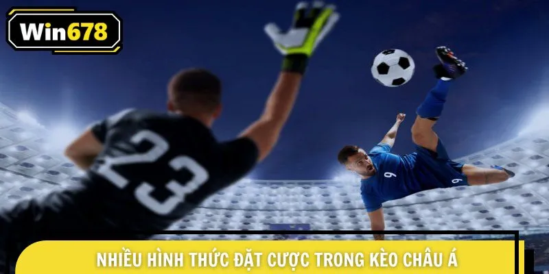 Nhiều hình thức đặt cược trong kèo châu Á