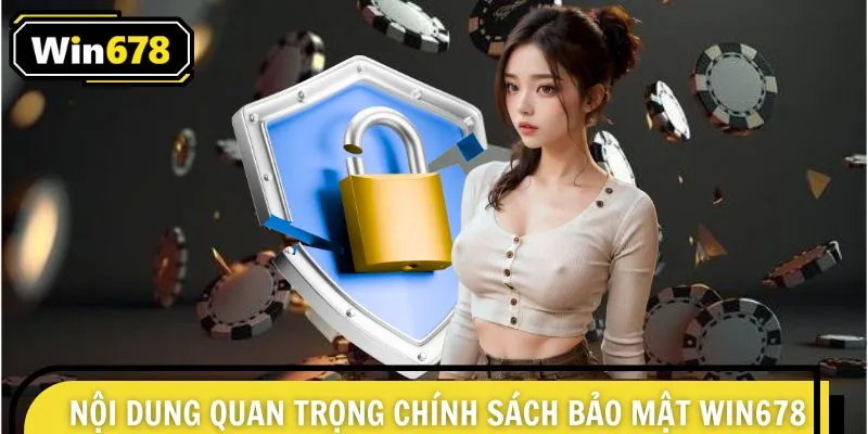 Nội dung cơ bản chính sách bảo mật WIN678